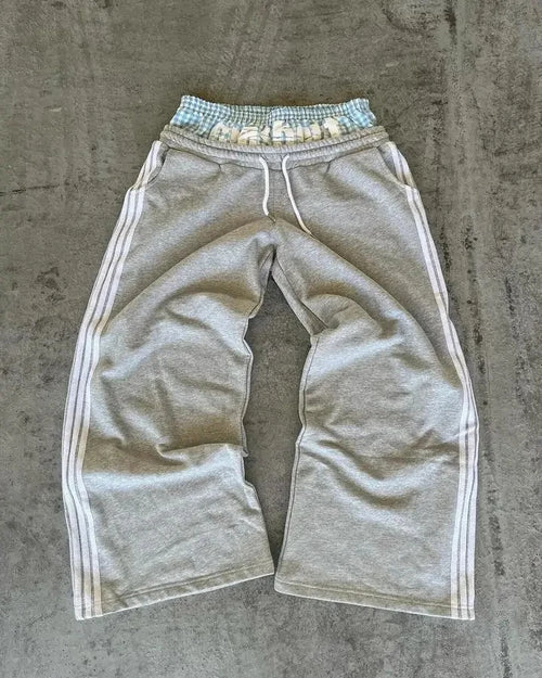 Y2K Retro Straight Pants Tracksuit Streetwear Pants Personalized Pant