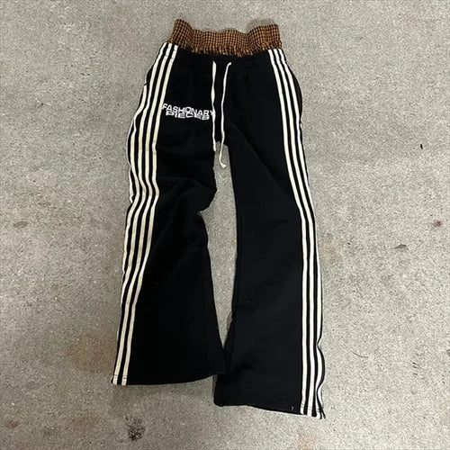 Y2K Retro Straight Pants Tracksuit Streetwear Pants Personalized Pant